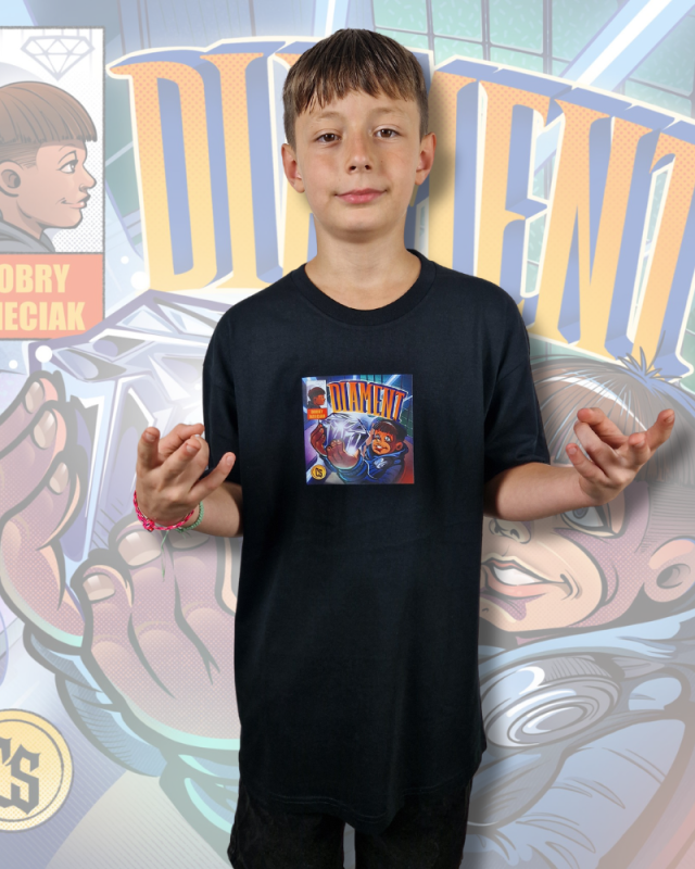 T-SHIRT DOBRY DZIECIAK - DIAMENT