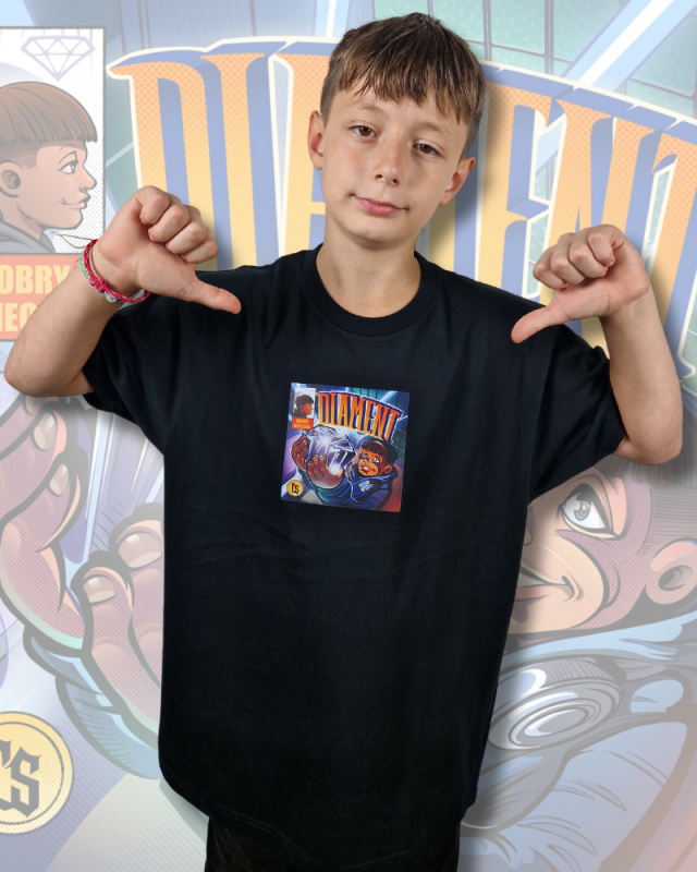 T-SHIRT DOBRY DZIECIAK - DIAMENT