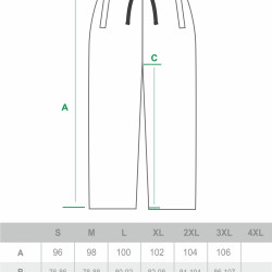 SPODNIE DRES CIEMNA STREFA CZARNE/ KHAKI