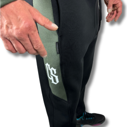 SPODNIE DRES CIEMNA STREFA CZARNE/ KHAKI