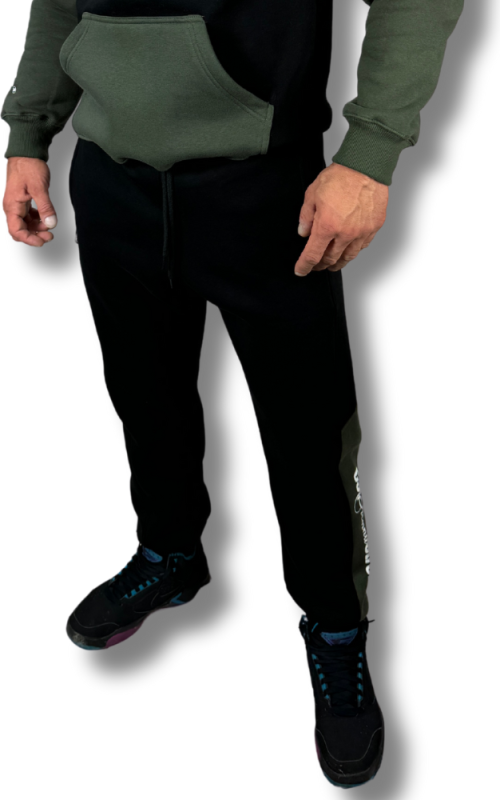 SPODNIE DRES CIEMNA STREFA CZARNE/ KHAKI