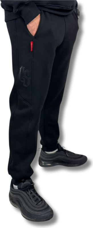 SPODNIE DRES CIEMNA STREFA CZARNY/CZARNY