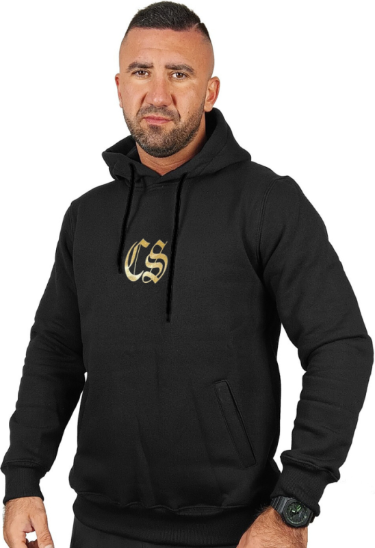 BLUZA KANGUR CZARNA // ZŁOTY GOTYK BACK