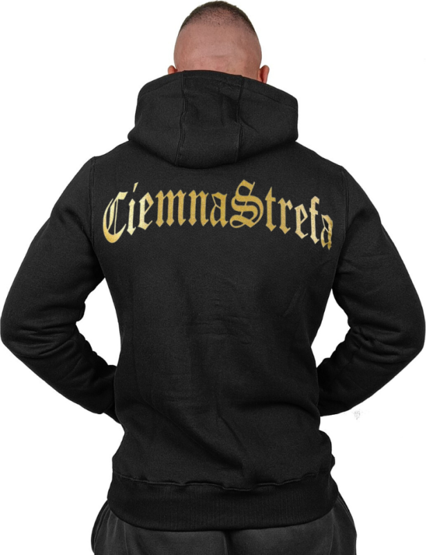 BLUZA KANGUR CZARNA // ZŁOTY GOTYK BACK