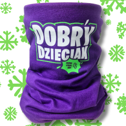 SZALIK KOMIN DOBRY DZIECIAK FIOLET
