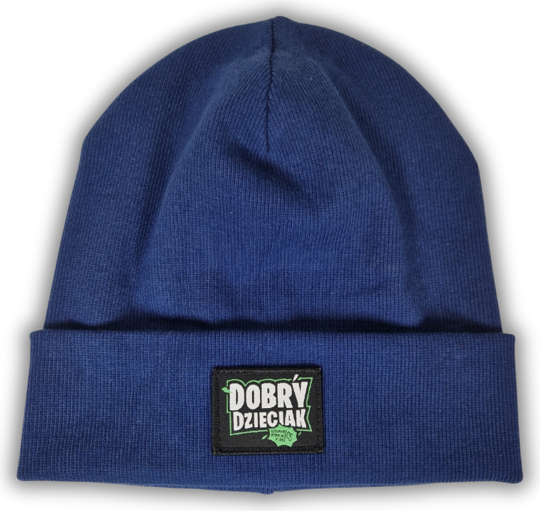 CZAPKA PRĄŻEK DOBRY DZIECIAK / GRANAT