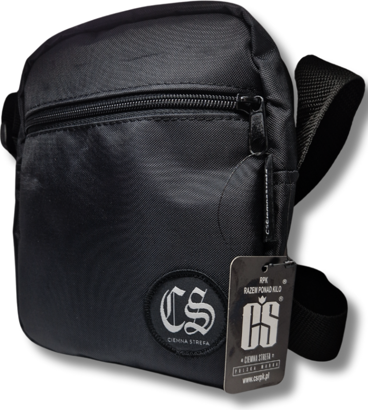 SASZETKA/TOREBKA CZARNA / CIEMNA STREFA GOTYK KÓŁKO