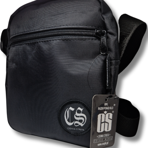 SASZETKA/TOREBKA CZARNA / CIEMNA STREFA GOTYK KÓŁKO