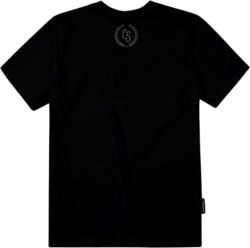 T-SHIRT CIEMNA STREFA CZARNY/ SZARY LAUR