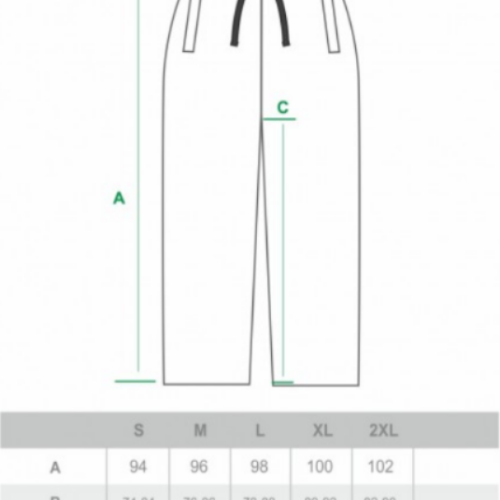 SPODNIE DRES CS LAUR CZARNY/ SZARY