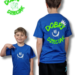 T-SHIRT DOBRY DZIECIAK SMILE - CHABER