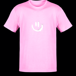 T-SHIRT DOBRY DZIECIAK SMILE - JASNY RÓŻ