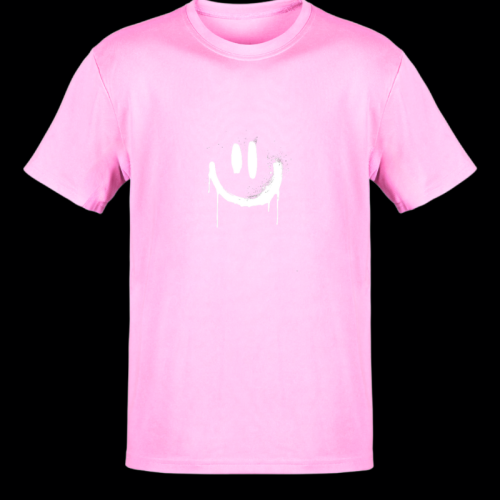 T-SHIRT DOBRY DZIECIAK SMILE - JASNY RÓŻ