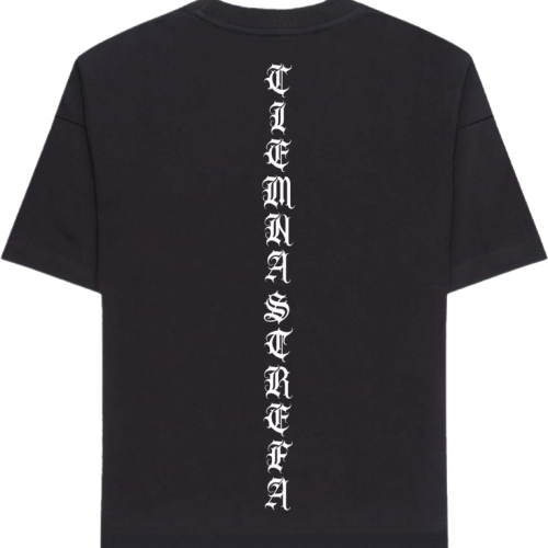 T-SHIRT CIEMNA STREFA CHICANO GOTYK / CZARNY