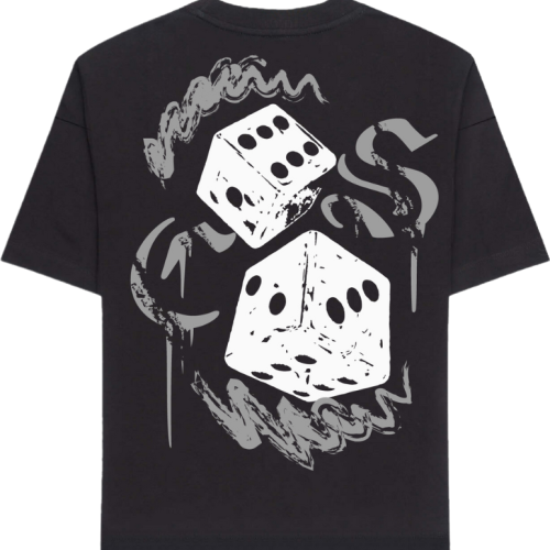 T-SHIRT CIEMNA STREFA NO RISK NO FUN