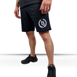 SZORTY MĘSKIE DRES // CZARNE / BIAŁY CS LAUR