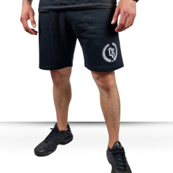 SZORTY MĘSKIE DRES // CZARNE / BIAŁY CS LAUR