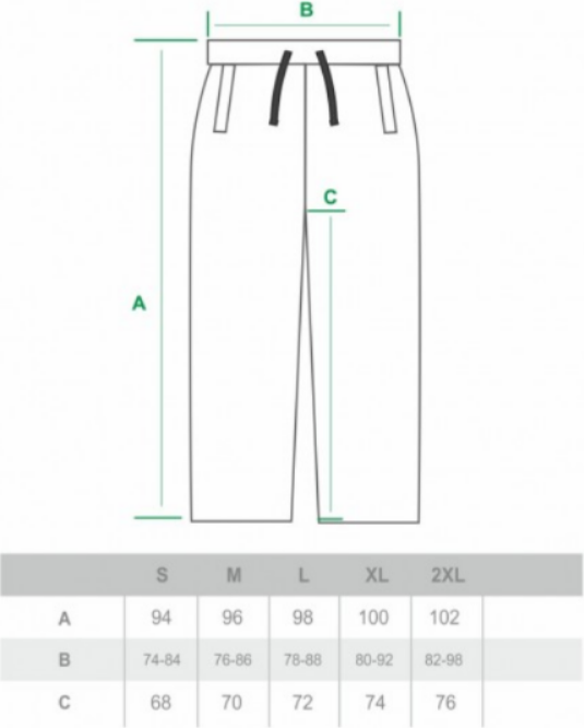 SPODNIE DRES CS LAUR CZARNY/ BIAŁY