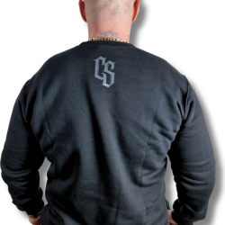 BLUZA KLASYK CIEMNA STREFA / GOTYK GRAFFITI SZARY