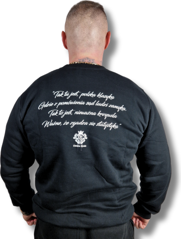BLUZA KLASYK CIEMNA STREFA STATYSTYKA