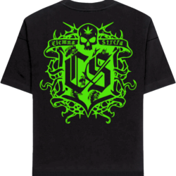 T-SHIRT CIEMNA STREFA CZARNY /RPK CZACHA GREEN
