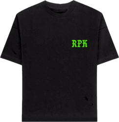 T-SHIRT CIEMNA STREFA CZARNY /RPK CZACHA GREEN