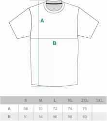 T-SHIRT CIEMNA STREFA BIAŁY /WILD