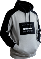 BLUZA KANGUR NBL SZARO/CZARNA