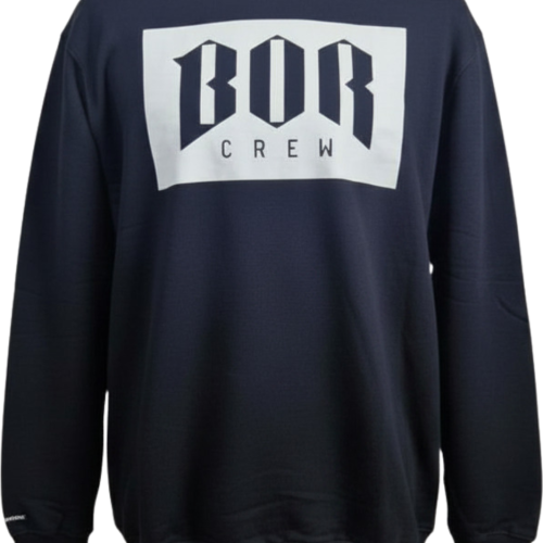 BLUZA KLASYK BOR CZARNY/ BIAŁY