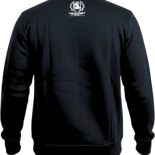 BLUZA ZIP DIIL GANG CZARNO/BIAŁA
