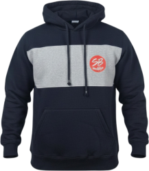 BLUZA KANGUR SB MAFFIJA CZARNO/SZARA