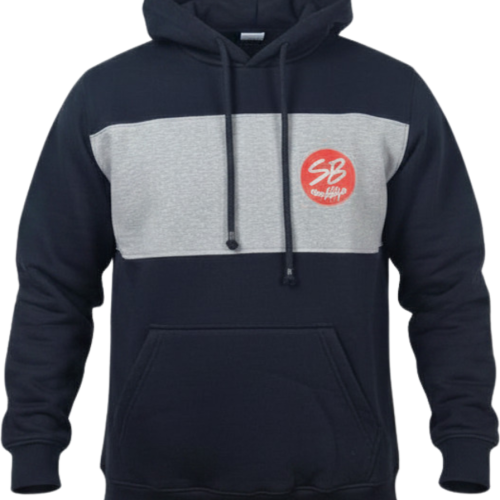 BLUZA KANGUR SB MAFFIJA CZARNO/SZARA