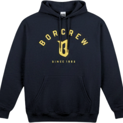 BLUZA KANGUR BOR CZARNO/ŻÓŁTA
