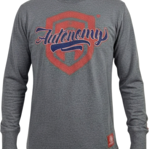 LONGSLEEVE STREET AUTONOMY SZARY
