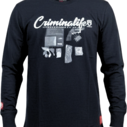 LONGSLEEVE STREET AUTONOMY CZARNY CRIMINAL LIFE