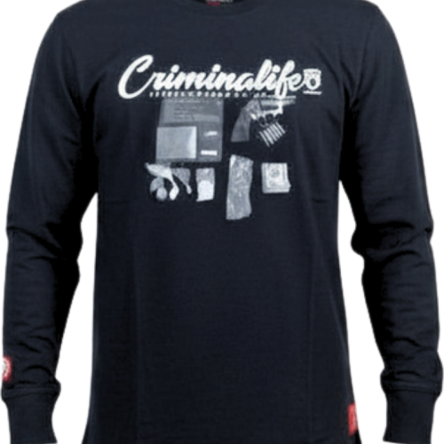 LONGSLEEVE STREET AUTONOMY CZARNY CRIMINAL LIFE