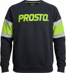 BLUZA KLASYK PROSTO CZARNA/ NEON