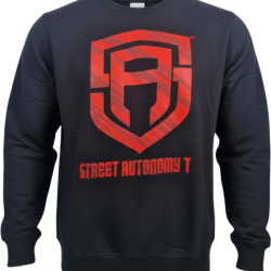 BLUZA KLASYK STREET AUTONOMY CZARNO/CZERWONA PASS
