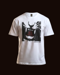 T-SHIRT CIEMNA STREFA BIAŁY /WILD