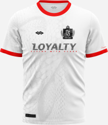 FOOTBALL JERSEY WHITE/RED