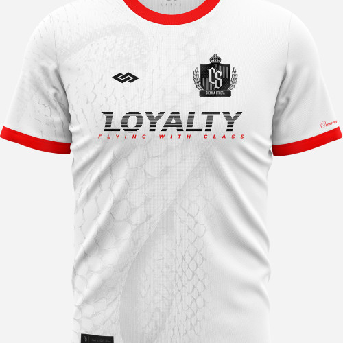 FOOTBALL JERSEY WHITE/RED